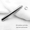 Lightweight Outdoor Flask Tube 7 Inches (approx~180mm) Length, 2.5oz (approx~73ml)