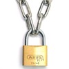 ABUS 真鍮南京錠 EC75/40 KD ディンプルシリンダー バラ番