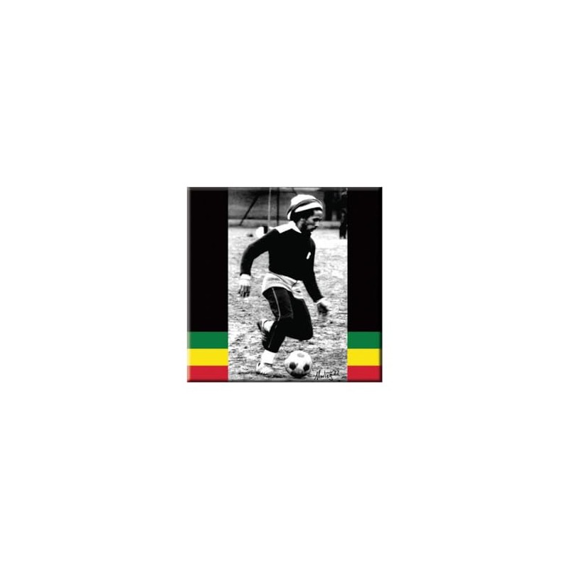 Bob Marley - Soccer - Fridge Magnet - Kühlschrank Magnet