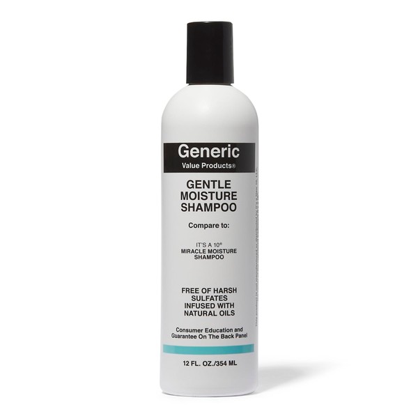 Generic Value Products Gentle Moisture Shampoo Compare to 10 Miracle Moisture Shampoo