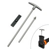 SPNKMJUJ 1 Pack RV Waste Valve Handle Replacement Universal Fit