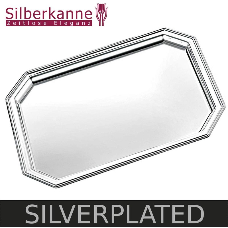 SILBERKANNE Palma Octagonal Tray 23 x 17 x 4 cm