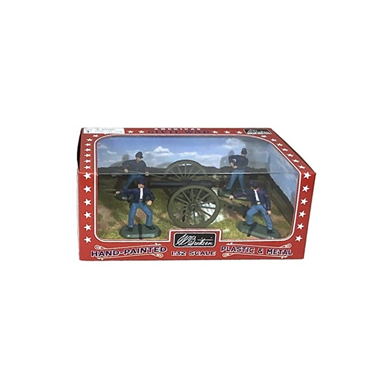 W. Britain American Civil War 52109 Union 10 Pound Parrot