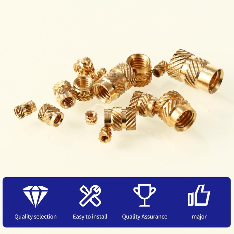 Pack of 300 thread inserts, M2, M2.5, M3, M4, M5,