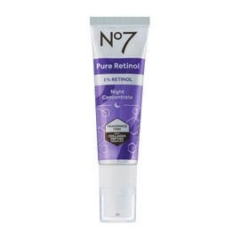 No7 Retinol Puro 1% Retinol Concentrado Nocturno - Suero Antiarrugas De Retinol Con Péptidos De Colágeno Y Niacinamida Para Piel Más Joven - Sérum Facial De Retinol Para Líneas Fi