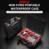ZestylHome Waterproof Hard Carrying Case for DJI Mini 4/3 Pro/Mini