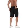IWOLLENCE Shorts for Men UK with Zip Pockets and Elasticated