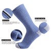 EnerWear 10P Pack Men's Cotton Moisture Wicking Heavy Cushion Crew