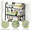 4 Pack Small Plastic Storage Baskets for Organizing, Stackable Bins