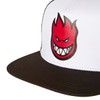Spitfire Big Head Fill Logo Trucker Hat Black White Red