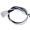 Ceramics 4-Pin G10Q Base Socket with Wires for FC8T9/DL Circline