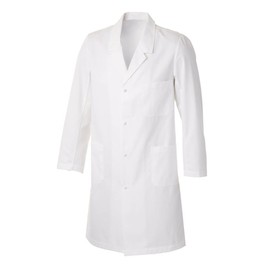Children's Laboratory Coat, White, Laboratory Coat, 100% Cotton, Comfortable & Durable, Ideal as Laboratory Coat, Chemistry, Unisex, Size 10, 12, 14, 16 Years, White