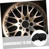 ULTECHNOVO 4pcs Wheel Center Caps for Car Outer Inner Sleek