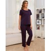 Namatime Womens Pajama Sets Cotton 2 Piece Lounge Set Stripe