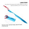 CORHAD Camping Gear 5pcs Tent Ground Pegs Sturdy and Corrosion-Resistant