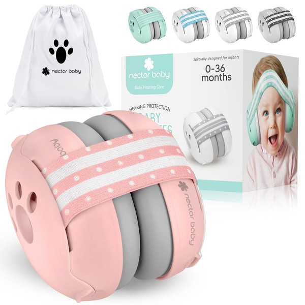 Baby Ear Muffs - Infant Ear Protection 25dB SNR Noise