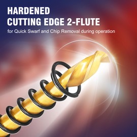 AOKAIMIAR 3pcs Titanium Plated Pilot Drill Bit for Hole Saw, 6mm Hole Saw Center Drill bit for Metal, Stainless Steel, Alloy Steel, Iron, Aluminum, Brass, Copper, Wood, Plastic