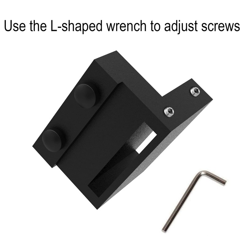 CCJH Barn Door Stopper 2PCS for Top Track Sliding Door