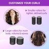 50 Pcs Rollers Hair Curlers Set with 24Pcs Self Grip