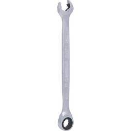 KS Tools 503.5210 DUO GEARplus combination spanner set with ratchet mechanism in ring and open jaw 10mm