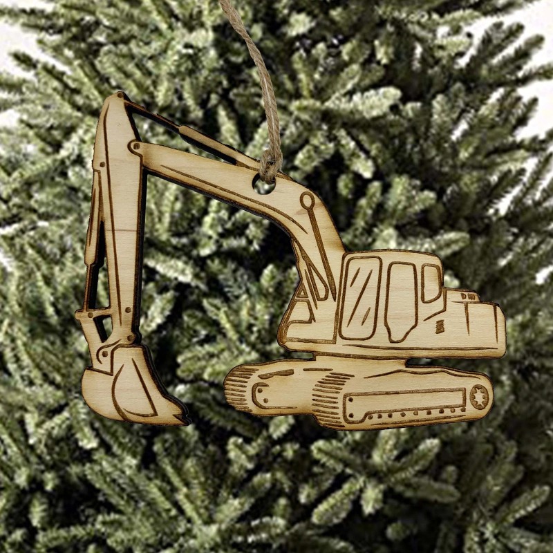 HipFlaskPlus Excavator - Ornament