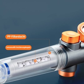 Pack of 5 Shower Head PP Cotton Filter Shower Filter for Reverse Osmosis Shower Filter Blocks Shower Head Filter