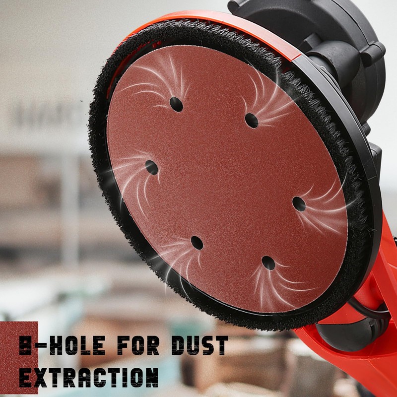 9 Inch 6 Hole Sanding Disc, GOH DODD 240 Grit