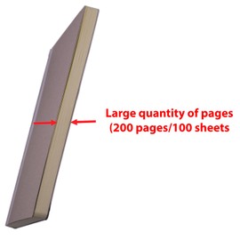 The Amazing Office Journal Refill - Wide Lined - 5.5" x 8.2" (A5) Wide Ruled Refill Blank Paper | 5x8-200 pages | Travelers Notebook Refills for Refillable Journals and Notebooks