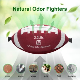 All-Star Odor Eliminator, Activated Charcoal Odor Absorber for Strong Odors in Car, Basement, Closet, 2.2 LB (1000 G) Extra Large Size for Small to Medium Spaces, Baking Soda Odor Absorber Deodorizer