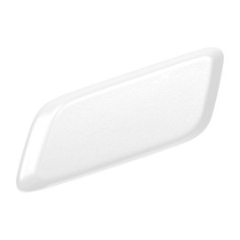 HEROFFIX Front Left Bumper Headlight Washer Nozzle Cover Cap No.8535348020 Bumper Trim Nozzle Cover for Lexus RX350 2013-2015, for Lexus RX450h 2013-2015 White
