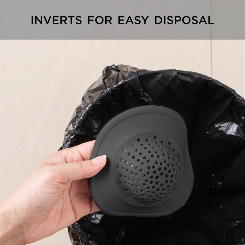 COOK WITH COLOR Kitchen Sink Strainer, Silicone, Flexible Sink Strainer,