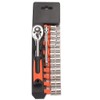 Socket Wrench Set, Insertion Angle 0.25 inch (6.35 mm) (1/4