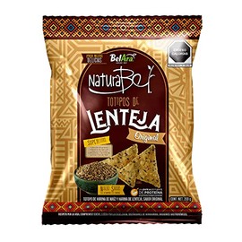 BelAra Totopos de Lenteja Naturales 200g