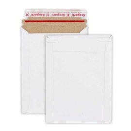 Xxcxpark 20 Pack Rigid Mailers, 7.5x9.5 inches Self Seal Photo Document Mailers Premium Cardboard Keep Flat Envelopes for Photos, Pictures, Papers, Files, CD