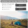 BESPORTBLE Tent Pole Bag - 2PCS Canopy Pole Storage Bag