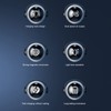 Portable Fan Spaceman Shaped 2 Speeds USB Rechargeable Mini Neck