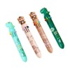 Bombinate 10 Colors Ballpoint Pen Oil Based Ball Pen Animal