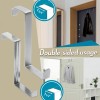 4Smile Over The Door Hooks, 3 + 2 Pack -