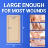 Large Waterproof Bandages 4x8 Silicone Foam Dressing for Sensitive Skin
