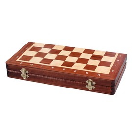 Sunrise Chess & Games - Tournament Chess Game No. 3 Inlaid 35 x 35 cm, Artfully Handmade