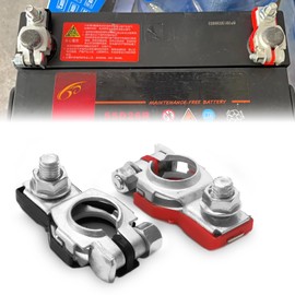 Terminal de batería positivo y negativo para Nissan, Maxima, Rouge, Sentra, Murano, 243407F000, 24340-7F000, 243407F001, Plastic Cove