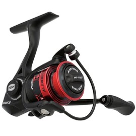PENN Fierce IV Spinning, Fishing Reel, Spinning Reels, Sea - Inshore Fishing, Versatile Sea Fishing For Boat, Kayak, Shore, Jigging, Surf, and All-Round Use, Unisex, Black/Red, 1000