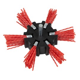 Sealey Ø100mm Nylon Filament Strip Brush with Ø6mm Shaft - NFBS100