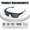 ZERPEET 2 Pack Bifocal Sunglasses for Men with Built-in Readers,
