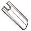 Golf Putting Training Aid Alignment Mirror Rail Practice Putting Corrector