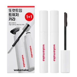 WAKEMAKE Real Defining Lash Mascara - [SET] 01 Define Fixing 1+1 Set