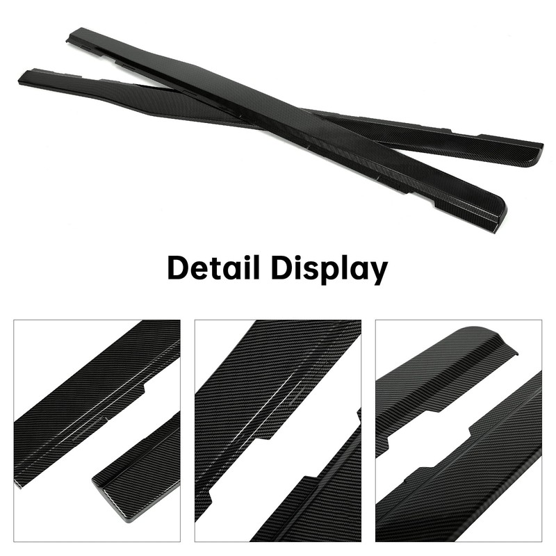 KUAFU Replacement Side Skirts Compatible with 2010-2015 Chevy Camaro LT
