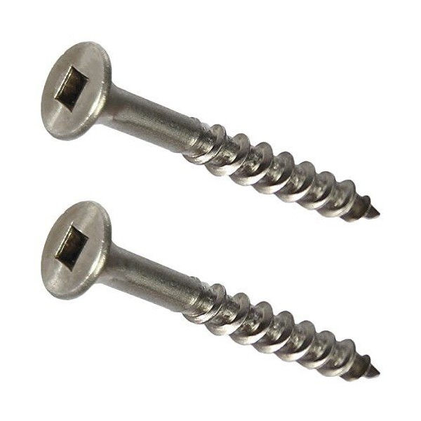 Fastenere #12 X 4-1/2" Deck Screws Stainless Steel Square Drive