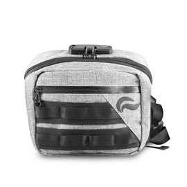 Kross Smell Proof Fanny Pack Hipster Bag w/Combo Lock, Gray, Small, Cross Body