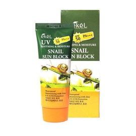Ikel Soothing & Moisture Snail Sunblock 70ml Sun Cream / 수딩앤모이스처 스네일 선블록 70ml 선크림